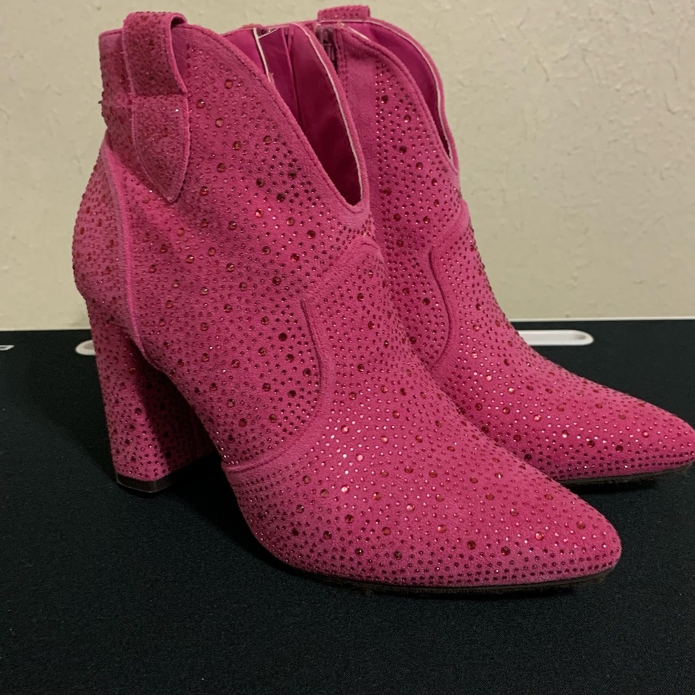 Hot pink party boots!!!